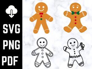 Gingerbread Man SVG, Digital Download ,Christmas Gingerbread Svg, Christmas Svg, Gingerbread Man Svg bundle, Gingerbread Man, easy layer fi (1)