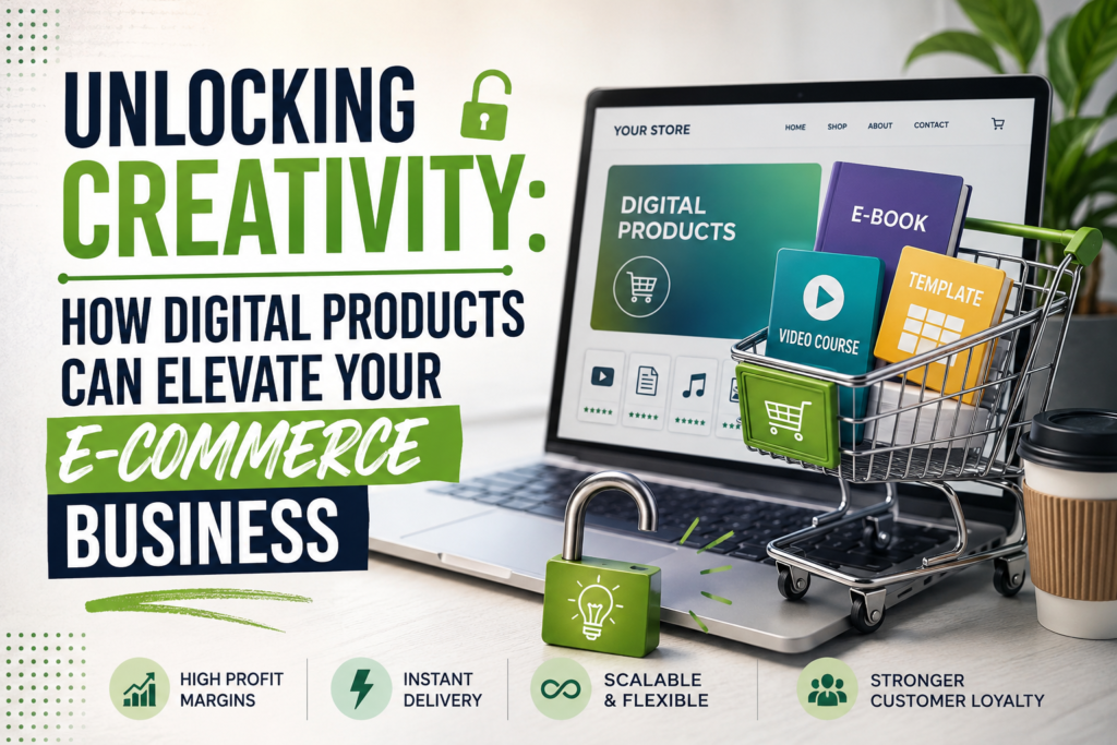 Unlocking Creativity: How Digital Products Can Elevate Your E-Commerce Business
